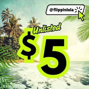 $5 LISTING FOR POSH SHOW